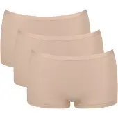 Sloggi Panty "GO Daily Cotton" Glanz-Effekt Details, elastisch, bequem, Baumwollmix