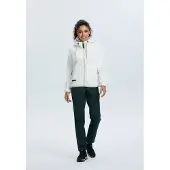 Icepeak - Fleece Pullover mit Reißverschluss - Aalet W Blanc Casse für Damen - Größe XL - Weiß