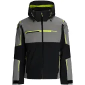 Spyder TITAN Herren Skijacke mit abnehmbarer Kapuze schwarz XXXL