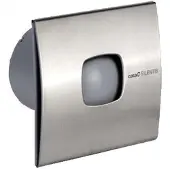 CATA SILENTIS 12 INOX T Badlüfter axial, Zeitschaltuhr, 20W,Rohrleit.120mm, Edelstahl matt