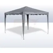 Dema Faltbarer Gartenpavillon 3 x 3 m, grau