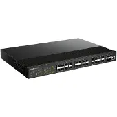 D-Link 24 Ports Industrie Switch SFP Plus 4 Port 10G SFP+ with Single AC input