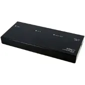 StarTech.com .com 2 Port DVI Video Splitter mit Audio, DVI, 2x DVI, 1920 x 1200 Pixel, Schwarz, Aluminium, 10 m