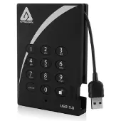 Apricorn Aegis Padlock 3.0 A25-3PL256-1000 - Festplatte - verschlüsselt - 1 TB - extern (tragbar)