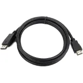 Enzo DisplayPort - HDMI, 1m, 1 m, DisplayPort, HDMI Typ A (Standard), Männlich, Männlich, Schwarz