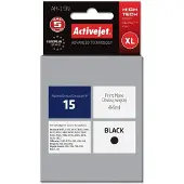 ActiveJet AH-15N Tintenpatrone (Ersatz für HP 15 C6615A; Höchste; 44 ml; schwarz), Hohe (XL-) Ausbeute, Schwarz, Tinte auf Pigmentbasis, 44 ml, 1 Stück(e), Einzelpackung