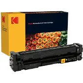 Kodak CF542A) Gul 1300 sider - HP (kompatibel