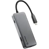 Alogic SPARK, USB Typ-C, 100 W, 10,100,1000 Mbit/s, Grau, 8K Ultra HD, 60 Hz