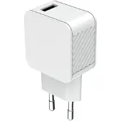 BigBen Interactive , 2.4A Fast Charge Netzladegerät - 100% recycelter Kunststoff, Weiß