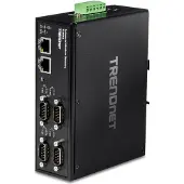Trendnet TI-M42 - Gateway - industriell - 4 Anschlüsse - 100Mb LAN, Modbus, RS-442, RS-485, RS-232 - Gleichstrom
