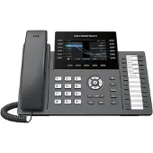 Grandstream Networks GRP2636 SIP telefon, 4.3" TFT bar. displej, 6SIP út, 24 pr. tl. , 2x1Gb, WiFi, BT