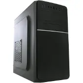 LC-Power 2015MB, Micro Tower, PC, Schwarz, ATX, Metall, Heimbüro