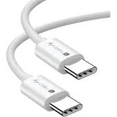 Techly USB4 Gen3 USB-C EPR Kabel 40G 240W 8K 1m weiß - Kabel - Digital/Daten