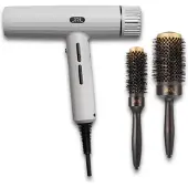 JRL Forte Pro Haartrockner Combo Kit Weiß Haartrockner, Bürste BR