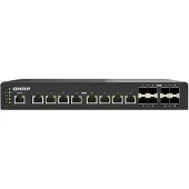 Qnap QSW-IM3216-8S8T, Managed, L2, 10G Ethernet (100/1000/10000), Rack-Einbau