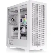 Thermaltake AX500, Full Tower, PC, Weiß, ATX, EATX, micro ATX, Mini-ITX, SSI CEB, SSI EEB, SPCC, Stahl, Gehärtetes Glas, 18,5 cm