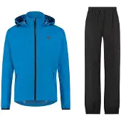 Agu Go Rain Essential Jacken- Und Hosenset Blau L Mann Blau L