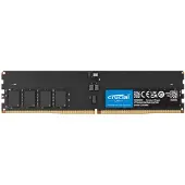 Crucial CT32G64C52CU5, 32 GB, 1 x 32 GB, DDR5, 288-pin DIMM, Schwarz