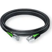 Zyxel ACCESSORY-ZZ0111F, 3 m, Cat6a, SF/FTP, RJ-45, RJ-45, Schwarz