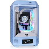 Thermaltake The Tower 250 Hydrangea Blue, Mini Tower, PC, Blau, Mini-ITX, SPCC, 21 cm