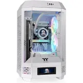 Thermaltake The Tower 250 Snow, Mini Tower, PC, Weiß, Mini-ITX, SPCC, 21 cm