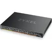 Zyxel XMG2230-52HP, Managed, L2/L3, 2.5G Ethernet (100/1000/2500), Power over Ethernet (PoE), Rack-Einbau, 1U