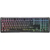 Cherry MX 3.0S Wireless, Kabellos, RF Wireless + Bluetooth, Mechanischer Switch, QWERTZ, RGB-LED, Schwarz