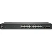 SonicWALL Switch SWS14-24 - Switch - managed - 24 x 10/100/1000 + 4 x 10 Gigabit SFP+ - an Rack montierbar
