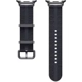 Samsung Original Athleisure Armband für Galaxy Watch 8 (40/44mm) / Classic (46mm) - Größe S/M - Graphite