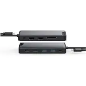 Alogic MV2, Kabelgebunden, USB 3.2 Gen 1 (3.1 Gen 1) Type-C, 1000 Mbit/s, Grau, MicroSD (TransFlash), SD, 1920 x 1080 Pixel