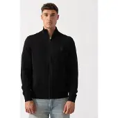 Hugo Boss Strickjacke aus Baumwolle und Kaschmir Grösse XL