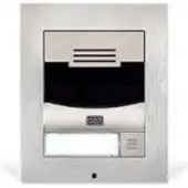 2N Telecommunications IP Solo, Nickel, IP54, Metall, Tasten, Senkrecht, Outdoor