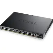 Zyxel XGS2220-54HP, Managed, L3, Gigabit Ethernet (10/100/1000), Power over Ethernet (PoE), Rack-Einbau