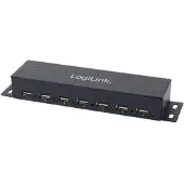 Logilink UA0148, USB 2.0, Grau, Metall