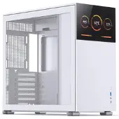 Jonsbo D41 STD, Midi Tower, PC, Weiß, ATX, micro ATX, Mini-ATX, Stahl, Gaming