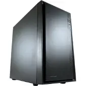 LC-Power 2016MB, Micro Tower, PC, Schwarz, micro ATX, Mini-ITX, Metall, Kunststoff, 15,5 cm