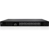 Level One GEP-2861, Managed, L2, Gigabit Ethernet (10/100/1000), Power over Ethernet (PoE), Rack-Einbau, 1U