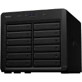 Synology DX1222, HDD / SSD-Gehäuse, 2.5/3.5", SATA, Serial ATA II, Serial ATA III, Hot-Swap, Schwarz