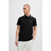 BOSS Slim-Fit Poloshirt aus Stretch-Baumwolle mit Branding Grösse S