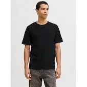 Jack & Jones T-Shirt Orrganic Basic 12156101 Schwarz Slim Fit