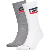 Levi's Levis Socken "LEVIS REGULAR CUT SPRTWR LOGO 2P" Packung, 2 Stk. tlg. mit breitem Logobund