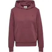 Hummel Kapuzensweatshirt "HMLPULSE W SWEAT HOODIE", mit gesticktem Chevron-Logo, aus weichem Sweatstoff, normale Passform
