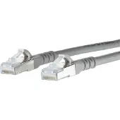 BTR NETCOM Cat6A, 25m, 25 m, Cat6a, RJ-45, RJ-45, Grau