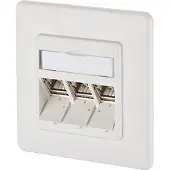 BTR NETCOM 1309131002-E, RJ-45, Weiß