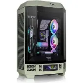 Thermaltake 300 Matcha Green, Micro Tower, PC, Grün, micro ATX, Mini-ATX, SPCC, Heimbüro