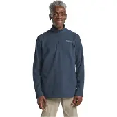 Jack Wolfskin Fleecepullover "TAUNUS HZ M", hoher Stehkragen, mit halbem Reißverschluss, hüftbedeckende Länge
