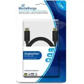 MediaRange MRCS159, 2 m, DisplayPort, DisplayPort, Männlich, Männlich, 4096 x 2160 Pixel