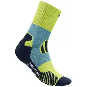 Bauerfeind Kompressionsstrümpfe "Trail Run Mid Cut Socks, Women" für das Laufen im Gelände entwickelt