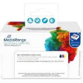 MediaRange MRHP655, Schwarz, Cyan, Magenta, Gelb, 21,6 ml, 14,2 ml, 4 Stück(e), 620 Seiten, Multipack