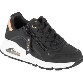 SKECHERS Uno Sneakers Laag - zwart - Maat 31